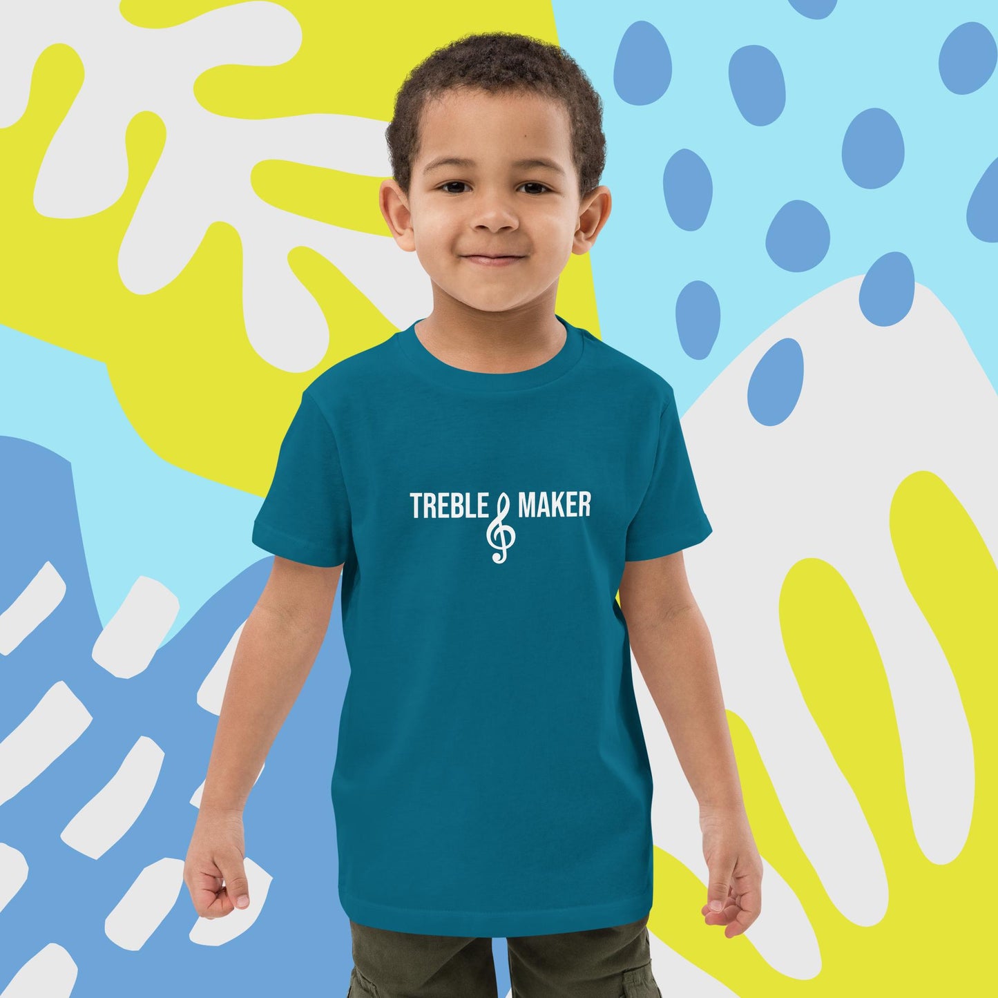 Treble maker. Organic cotton t-shirt for kids