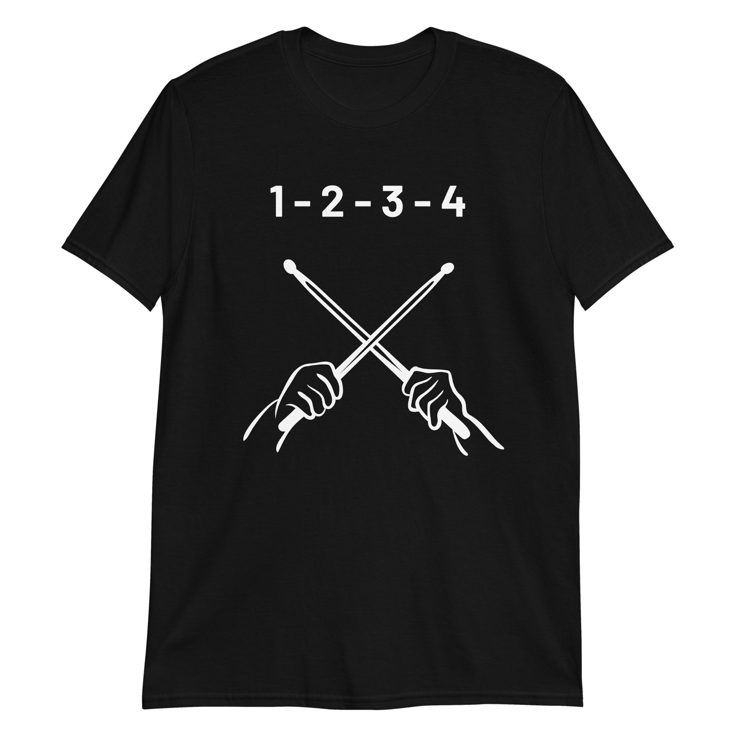 1-2-3-4 drumsticks. Unisex T-Shirt