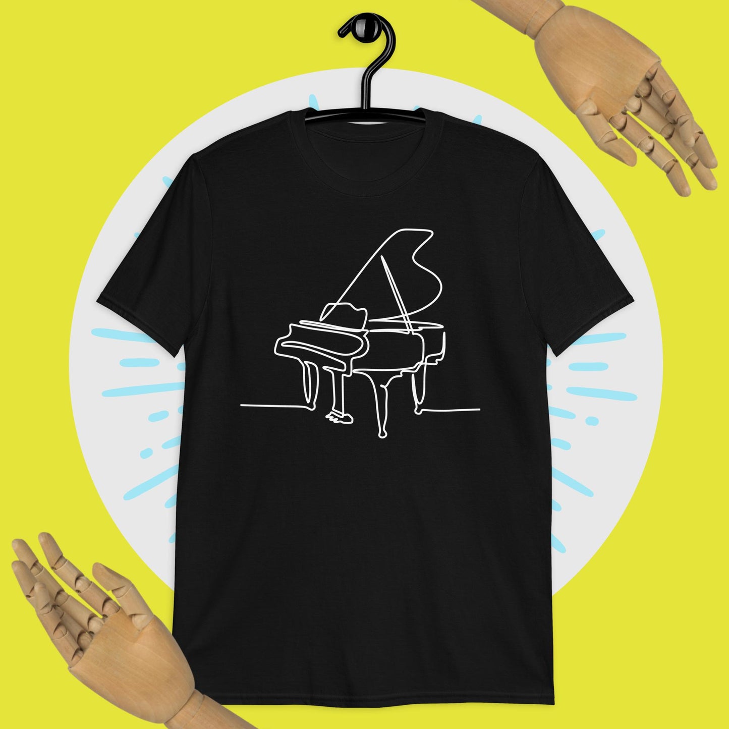 Piano themed Unisex T-Shirt