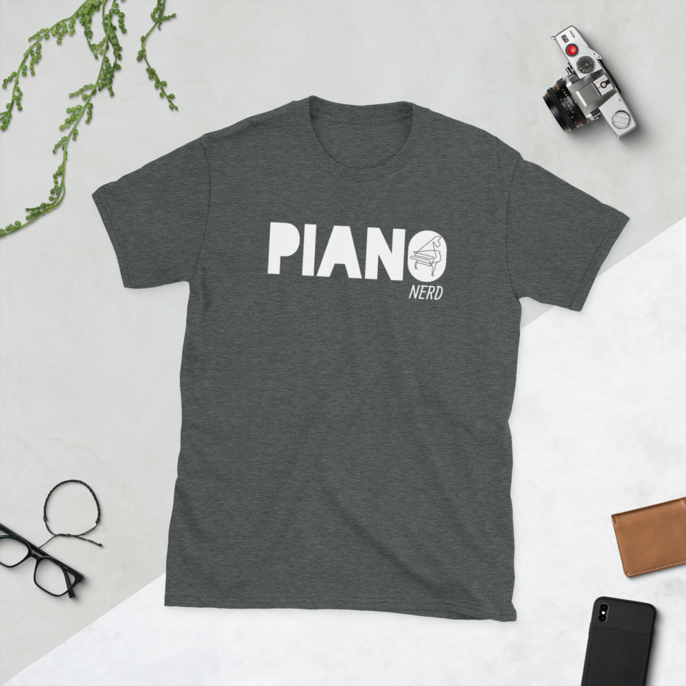 Piano nerd. Short-Sleeve T-Shirt