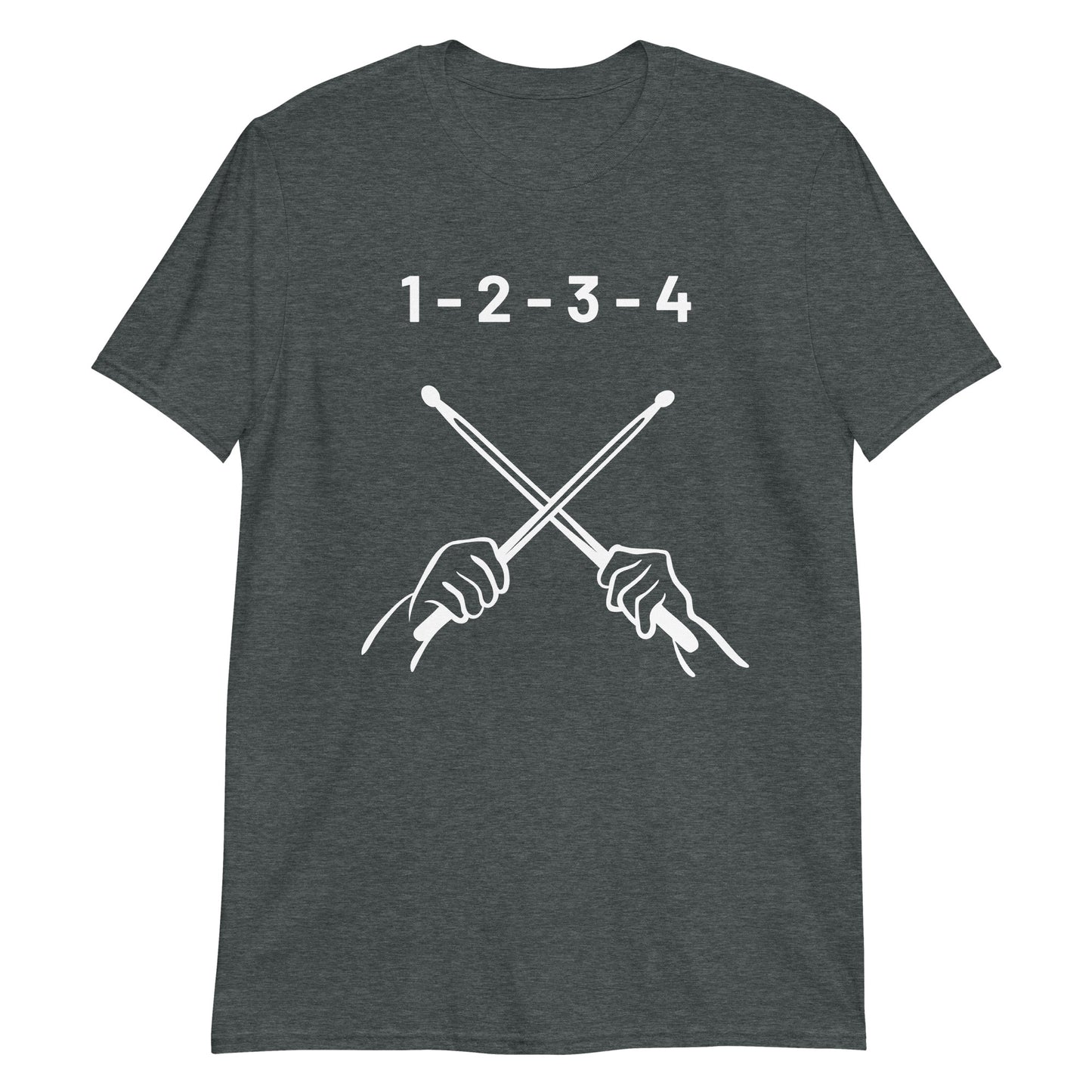 1-2-3-4 drumsticks. Unisex T-Shirt