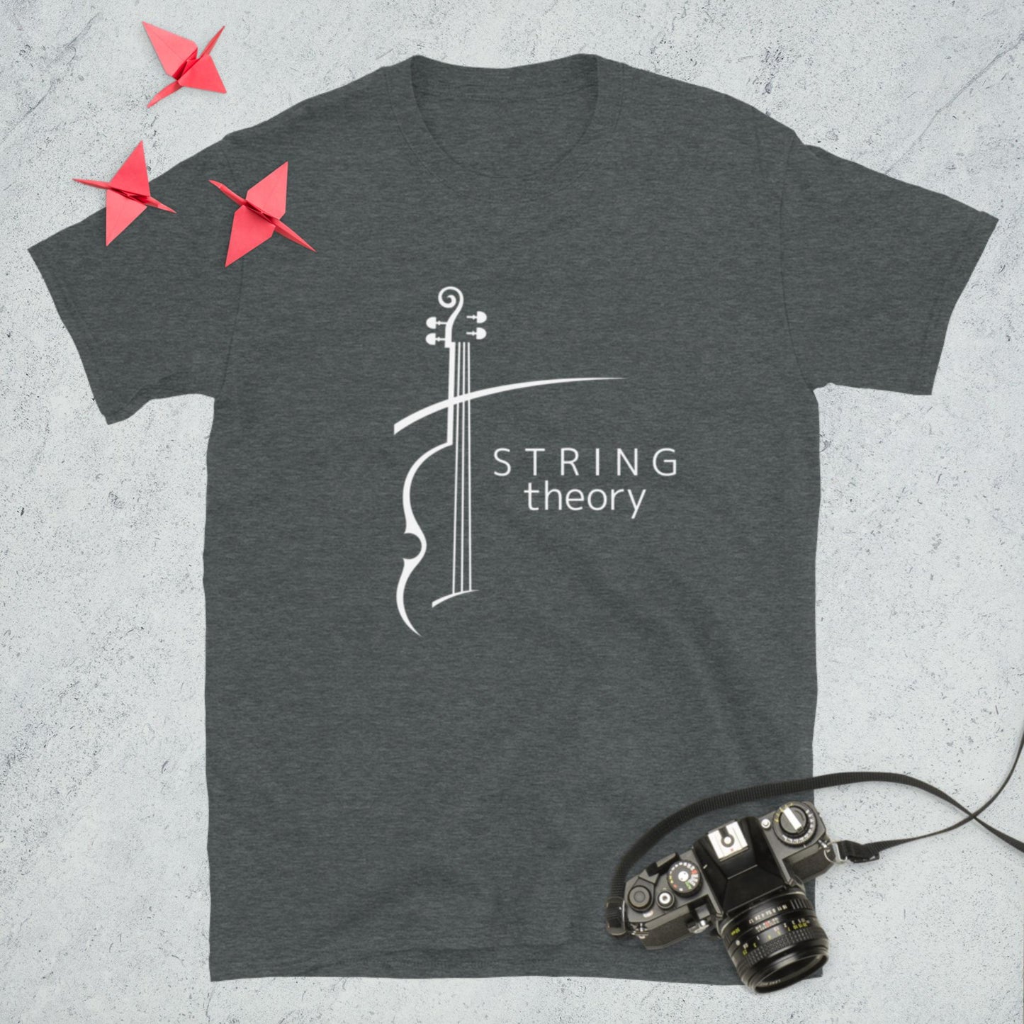 String theory. Unisex T-Shirt for the string section players