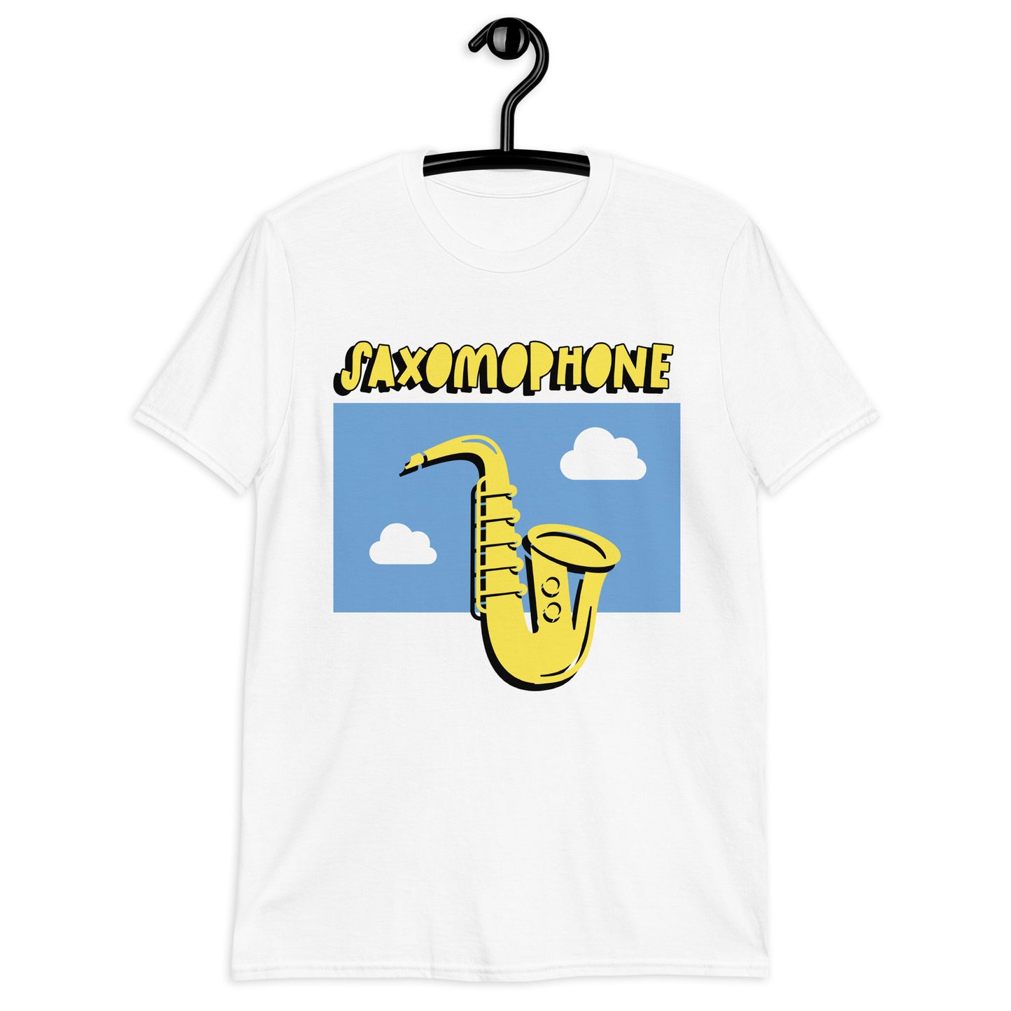 Saxomophone. Designed for the light Unisex T-Shirt